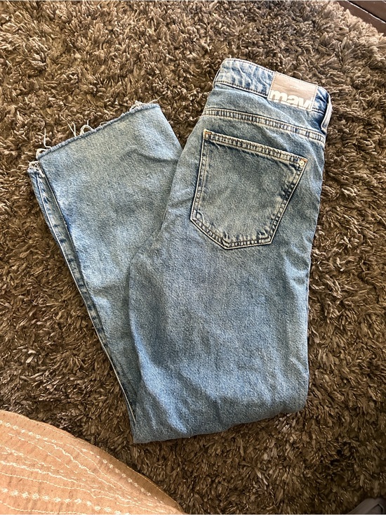 Mavi Denim - Mavi womens Light Blue Straight-Leg Jeans